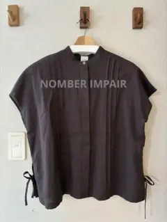 明日まで大幅値下げ☆新品未使用タグ付☆ NOMBRE IMPAIR ブラウス 