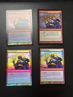 MTG 炎の儀式 Foil 4枚セット - メルカリ