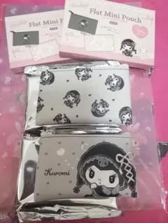サンリオ　トレーディングフラットミニポーチ　月夜のクロミ　セット