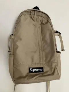 Supreme ロゴテープ　バックパック ベージュのサムネイル