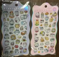 在庫限りBONBON DROPちいかわシール 2シートセット残り8セット
