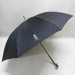 ポロ ラルフローレン ポロベア ストライプ 長傘 雨傘 黒 ブラック