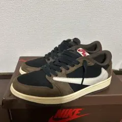 NIKE Air Jordan 1 Low 風　ブラウン/ブラック