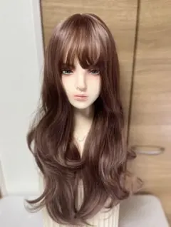 美品】PINK AGE ピンクエイジ フルウィッグ ロング ウェーブ 自然