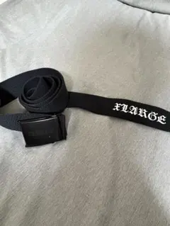 XLARGE ガチャベルト GIベルト オールドイングリッシュ ロゴ ブラックのサムネイル