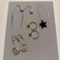 スリーコインズ　ピアスおまとめ