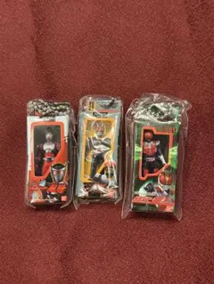 【未使用】仮面ライダー　ソフビパッケージチャーム 3個セット