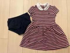 ラルフローレン　ボーダーワンピース　85㎝　18M