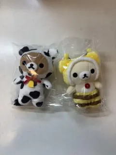 リラックマ あのころのリラックマ ぬいぐるみマスコット 2種セット