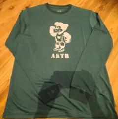 AKTR　ロングシャツ(グリーン)M寸