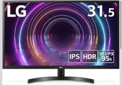 LG 32MN50W-B 31.5インチ ディスプレイ モニター - メルカリ