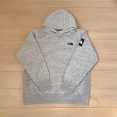 ⭐️極美品⭐️ノースフェイス　スクエアロゴフーディー パーカー　グレー