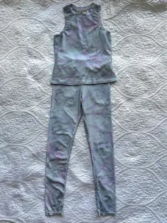 子供用スポーツウェア　H&Mタンクトップ/レギンス/上下セット　152 cm