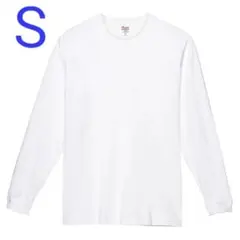 白ロングTシャツ　Printstar 00149-HVL ホワイト S メンズ