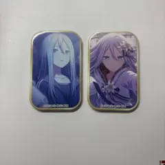 アニメキャラクターピンバッジ2個セット