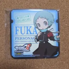ペルソナQ2 セガコラボカフェ　コースター　山岸風花