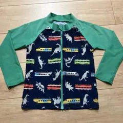 クレードスコープ　電車　恐竜　ラッシュガード　水着