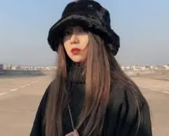 セール♡バケットハット　ボア　ファー　韓国　オルチャン　冬服