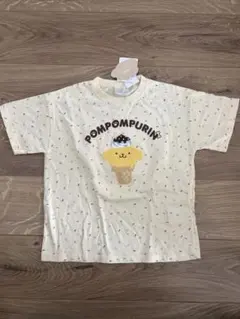新品　ポムポムプリン　半袖Tシャツ　黄色　110 バースデイ　サンリオのサムネイル