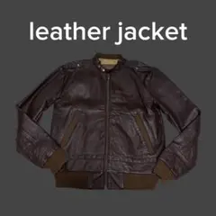 archive leather jacket riders single y2k