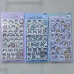 新品未開封　未使用　ちいかわ　ボンボンドロップシール　3種コンプリート　サンスタ