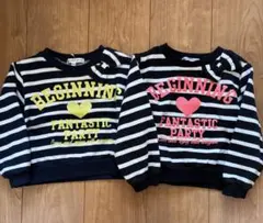 双子　100cm トレーナー