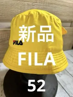 新品⭐️FILA イエロー　52 ポケット　★kfl144のサムネイル