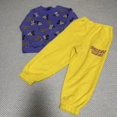 ミッキーマウス パジャマセット サイズ120