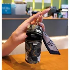 バッグチャーム　高見え　キーホルダー 小物入れ リップケース 　筒型　おしゃれ