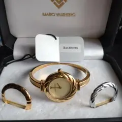 MARIO VALENTINO 腕時計 着せ替えリング付きのサムネイル