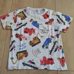 SLAP SLIP トミカ車柄 トミカとトム 半袖 Tシャツ 100cm
