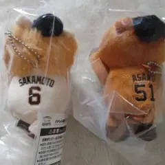 ジャイアンツ 肩乗りマスコット ライオンハヤト・坂本勇人/丸チーズ 