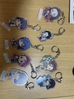 鬼滅の刃　キーホルダー8個セット