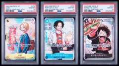 PSA10 サボ ワンピース学園 P-073 最強の三兄弟プロモ - メルカリ