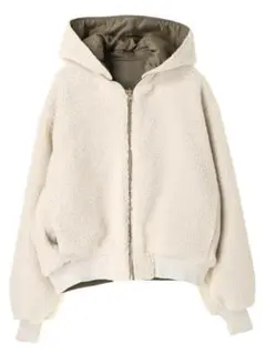 アースミュージックアンドエコロジー 6wayボアブルゾン リバーシブルジャケット