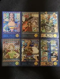 【希少】ワンピースカード ビジュアルアドベンチャー6枚セット