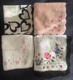 ハンカチ 4枚 まとめ売り