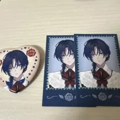 《花籠つばさ》にじさんじ Rose Valentine 缶バッジ チェキ