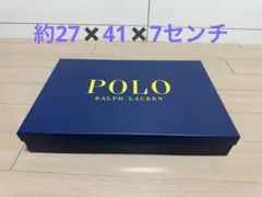 ポロラルフローレン　空き箱　ネイビー