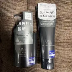 ONE BY KOSE ポアクリアオイル　スクラブウォッシュ メイク落とし 洗顔のサムネイル