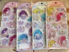 ウォーターインシール サンリオ4種セットキティ シナモロール クロミ マイメロ