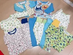 男の子年中素材パジャマ90サイズ上下6点セット