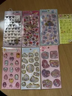 正規品ボンボンドロップシール　ウォーターシール　タイルシール他シールセット　7枚