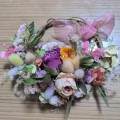ナチュラルリース・スターチス・ルナリア・母の日・プレゼント - メルカリ