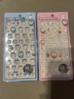 【2枚セット】ボンボンドロップシール ちいかわハチワレ