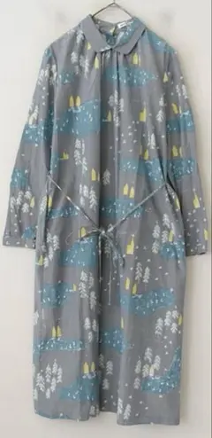 美品☆ミナペルホネン 24ss ロングワンピース frost garden - メルカリ