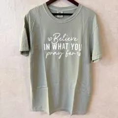 COMFORT COLORS　クリスチャン　Tシャツ　グリーン系　Lサイズ