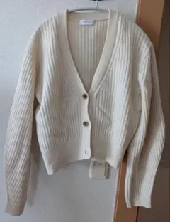 BEAUTY & YOUTH アイボリー カーディガン