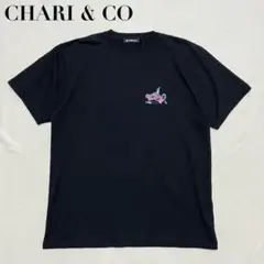CHARI&CO AEROBIC TEE ブラック Lサイズ Tシャツのサムネイル
