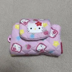 Hello Kitty キルティング ポーチ　みんなのキルトシリーズ　キティのサムネイル